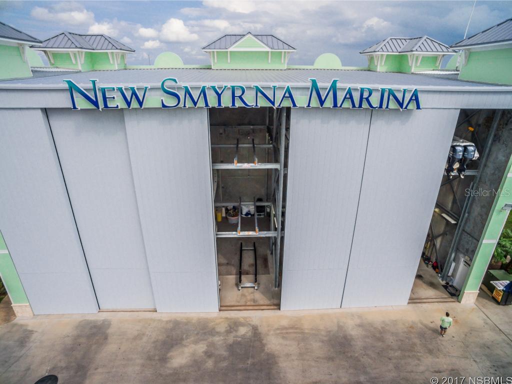 First Class Dry Storage Boat Slip! This desirable boat Slip is 12 ft wide by 40 ft deep. Boat input and takeout with forklift. Amenities include: community pool; fish cleaning stations; clean bathrooms & showers; fuel onsite; Upscale fishing store & restaurant. Come enjoy the New Smyrna Beach boating lifestyle!