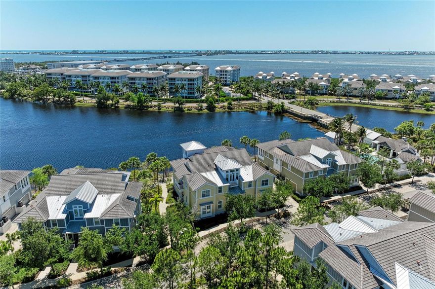 One or more photo(s) has been virtually staged. Perfectly positioned along the sparkling waters of Sapphire Lake, this beautifully updated Harbour Isle Andros retreat captures everything people love about the Florida coastal lifestyle—breathtaking sunsets, resort-style amenities, and effortless access to the very best of island living. From morning walks along scenic waterfront trails to evenings spent at the Beach Club watching the sky ignite over the water, every day here feels like a vacation.
Designed for easy coastal living, this residence is equally ideal as a full-time home, as it is a luxurious second residence, an effortless “lock-and-go” retreat. With exterior insurance, maintenance, landscaping, resort style amenities, cable, internet, pest control, and more included through the condominium and HOA structure, ownership is remarkably low-maintenance—allowing more time to enjoy boating, beach days, waterfront dining, and island adventures. For many owners, the only typical additional carrying expenses beyond HOA and condo fees are electricity, interior contents insurance, and water usage.
Inside, the home blends elevated coastal design with comfort and functionality. Nearly every surface has been thoughtfully refreshed, featuring quartz countertops throughout, freshly painted cabinetry and interiors, crown molding, shiplap ceiling detail in the primary suite, upgraded lighting, and stylish designer accents. The bright coastal kitchen shines with quartz counters, backsplash, newer appliances, and updated pendant lighting, while the third bedroom offers flexibility as both an office and guest retreat with a built-in Murphy bed for effortless hosting.
A private elevator provides convenient access from the garage to the main living level, offering easy everyday living with no interior stairs to navigate—ideal for comfort, accessibility, and long-term ease of mobility. The whole-home audio system creates the perfect atmosphere whether entertaining after a day on the water or unwinding at sunset.
Beyond the home itself, Harbour Isle offers an unmatched amenity-rich lifestyle. Residents enjoy four resort-style pools, a state-of-the-art fitness center, kayak launches, waterfront walking trails, fire pits, hammocks, and the spectacular Beach Club overlooking the Sound and Intracoastal waters. Just outside the gates, enjoy Safe Harbor Marina, waterfront dining, live music, boating adventures, and all the charm of nearby Anna Maria Island — from its sugar-sand beaches and turquoise waters to boutique shopping, fresh seafood restaurants, and endless sunset cruises.
This is more than a home—it’s the carefree coastal lifestyle people dream about, where every day feels connected to the water, sunshine, and the very best of Florida living.