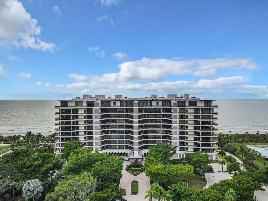 Luxury living at its finest! Enjoy the amazing unobstructed views of the Gulf of Mexico and Longboat Key Beach from the oversized balcony of this beautiful 7th floor, one of a kind condominium located in highly desirable L'Ambiance of Longboat Key!  Enjoy a glass of wine while you watch the beautiful sunsets while relaxing and listening to the waves in the water of the Gulf of Mexico!  Watch the relaxing morning sunrises from your second private balcony while enjoying your coffee or tea along with views of the Sarasota skyline, award winning golf courses and the intercoastal waterways while thew sun rises from this patio as well!  The views from both balconies are simply amazing, and you get not only 1, but 2 oversized balconies with this gem of a condominium!  This open floorplan allows for natural light throughout the day into the condominium along with the spectacular views from everywhere in the home.  Every room has a beautiful view!  No matter which room you are in or way you turn, you have amazing views!  The condo has 2 large bedrooms and a 3rd bedroom/den/study, 3 bathrooms, upgraded hurricane impact windows throughout, gourmet, custom kitchen and large living room/dining room combination to meet the needs of just about everyone!  L'Ambiance sits on 20 beautifully landscaped acres, is a 24 hour guard gated community with a doorman and private elevator leading straight to this beautiful, private unit, resort style pool, lap pool and spa, sauna, state of the art fitness center, biking and walking trails, tennis courts.  Longboat Key and Sarasota have some of the nicest beaches in the world, award winning golf courses, restaurants, art galleries, beautiful cafes and entertainment all nearby!  Amazing property, amazing views and an amazing location!  Lets make this beautiful condominium all yours!