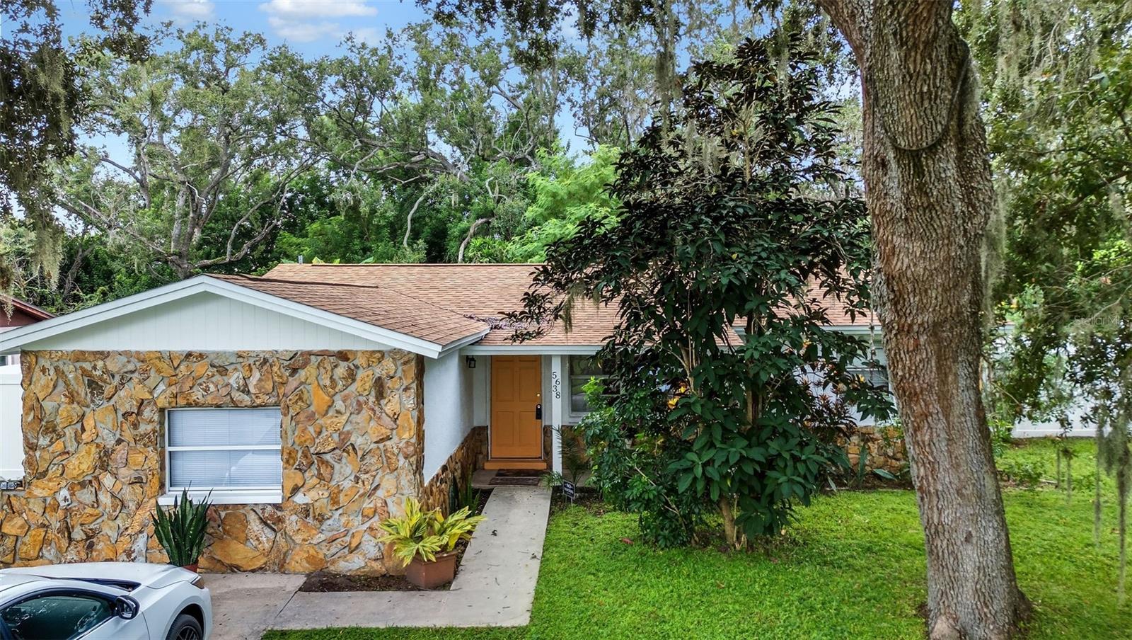 Live the Florida Dream! Welcome to this spacious 4-bedroom, 1-bath home in the desirable Highpoint Estates neighborhood in Unincorporated Clearwater. Featuring a split, open floor plan, this light and bright home offers plenty of natural light throughout. Enjoy tiled floors in the main living areas and brand new luxury vinyl in the bedrooms. The newly-remodeled kitchen comes with newer appliances and French doors open to your private covered patio overlooking a very large fenced back yard perfect for entertaining or fur babies. Additional highlights include: Inside laundry room, Vinyl-fenced yard on an oversized lot (plenty of room for a pool!), ROOF (2022), HVAC (2015), W/H (2018). With no HOA and a quiet, charming sidewalk community, this home offers both convenience and piece of mind with all big ticket items done. Located just minutes from, shopping, dining, schools, and airports, it’s an ideal place to call home. Don’t miss this opportunity — schedule your private showing today!