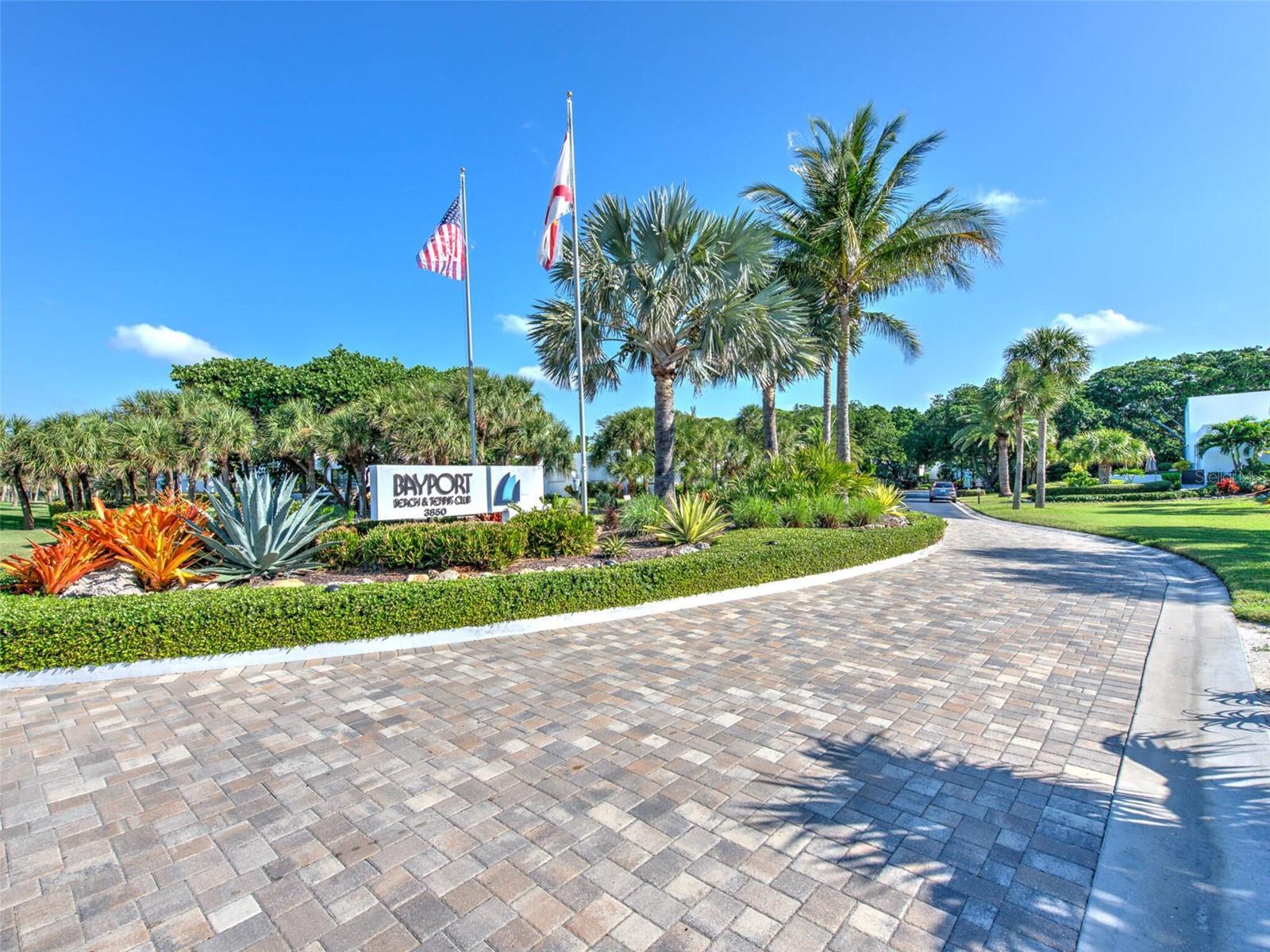 Pleasantly perfect! This spacious well appointed 2 bedroom, 2 bathroom condo is fully furnished, so just bring your beach gear and move right in. Bayport Beach and Tennis Club offers a wonderful pristine private beach exclusive for your enjoyment, with Intracoastal Bay Access. Tim Seibert, designer of Bayport, sought to create private villas surrounded by lush landscaped tropical gardens, and he did this on 27 beautiful acres. Bayport amenities include a junior Olympic size swimming pool, 4Har-Tru tennis courts, a private fishing pier, kayak launch and storage, bocce court, golf practice net, club house, library, piano, and a wonderful fitness center. On site management and full time landscape maintenance is also provided. . If you are looking for a resort lifestyle, with every imaginable amenity, and a fantastic location. AVAILABLE - DECEMBER 1ST, 2024