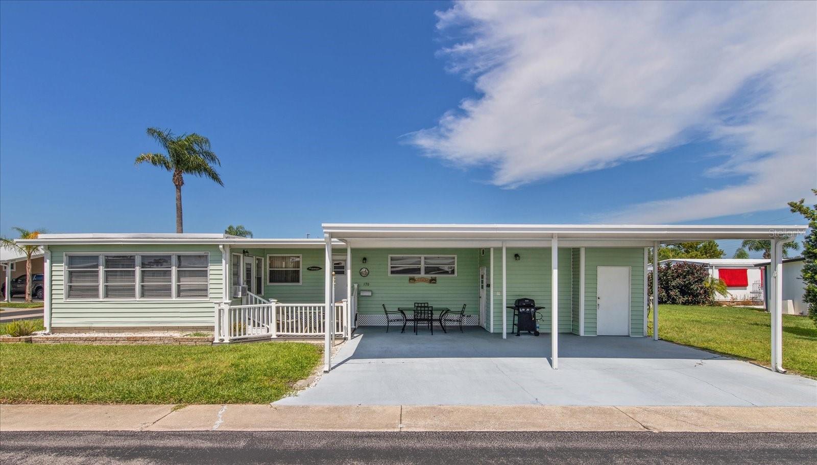 Tarpon Shores: Resort-Style Living Every Day
Move In Ready - Beautifully Maintained and furnished 2 Bed / 2 Bath Double-Wide in Resident-Owned 55+ Community!
Step inside to find a bright, open layout with tasteful furnishings and thoughtful updates. The spacious kitchen off he diningroom is the heart of the home—perfect for cooking and entertaining—featuring matching, recently upgraded appliances that bring style and efficiency to your culinary space.
Located on Florida’s Gulf Coast, Tarpon Springs is a gem known for its natural beauty and rich cultural heritage:
Historic Sponge Docks – Enjoy authentic Greek cuisine, shops, and waterfront charm
Beautiful Beaches – Close to Fred Howard Park & Sunset Beach for swimming and sunsets
Outdoor Adventures – Kayak, fish, paddleboard, or bike the nearby Pinellas Trail
Charming Downtown – Explore boutique shops, cafés, and historic architecture
Enjoy an active, social lifestyle in one of the area's most vibrant 55+ communities. Amenities include:
Sparkling Swimming Pool – Relax, swim, and soak up the Florida sun
Community Center – The hub for events, clubs, and social gatherings
Pickleball & Shuffleboard Courts – Fun, fitness, and friendly competition
Chef’s Kitchen – Host potlucks and special events with ease
Billiards Room, Card Tables, and Library – Games, books, and good company
Social & Women’s Clubs – Connect with neighbors through fun and engaging activities
Enjoy low monthly maintenance fees that include water, sewer, cable, internet, lawn care, pool service, and access to all community amenities. Plus, benefit from an on-site office and property manager ensuring smooth day-to-day operations.