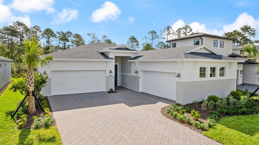 Move in Ready! Experience Cresswind DeLand—an active adult, gated community just ten minutes from Historic Downtown DeLand, Florida. Perfect for buyers seeking a vibrant, resort-style lifestyle, this neighborhood offers exclusive amenities including a lakeside clubhouse overlooking Lake Winnemissett. Enjoy pickleball, tennis, scenic walking trails, a resort-style pool and spa, resistance pool, and lively event areas designed for relaxation and recreation. Stay fit with the innovative Cresswind SmartFit Training Center, featuring EGYM technology for personalized, state-of-the-art twenty-minute workouts, twice a week. A dedicated, full-time Lifestyle Director keeps the social and activities calendar full, ensuring residents have opportunities for entertainment, wellness, and connection suited for the 55+ lifestyle. Cresswind DeLand is ideally located near top dining, recreation, and entertainment venues. Residents can explore the renowned Main Street in DeLand, with its thriving local art scene, unique shops, and cultural attractions, as well as enjoy the nearby natural springs and parks. For those searching for energy-efficient homes, low-maintenance living, and a pet-friendly environment, Cresswind DeLand offers the perfect blend of comfort, convenience, and dynamic community living for active adults. Sarah Model, featuring luxury designer finishes throughout. This home offers a 4-car garage, butler’s pantry, and spacious open living areas making everyday living and entertaining a breeze. Situated on a premium conservation lot with no rear neighbors, providing privacy and peaceful views. A rare opportunity to own a beautifully appointed home in an exceptional setting.