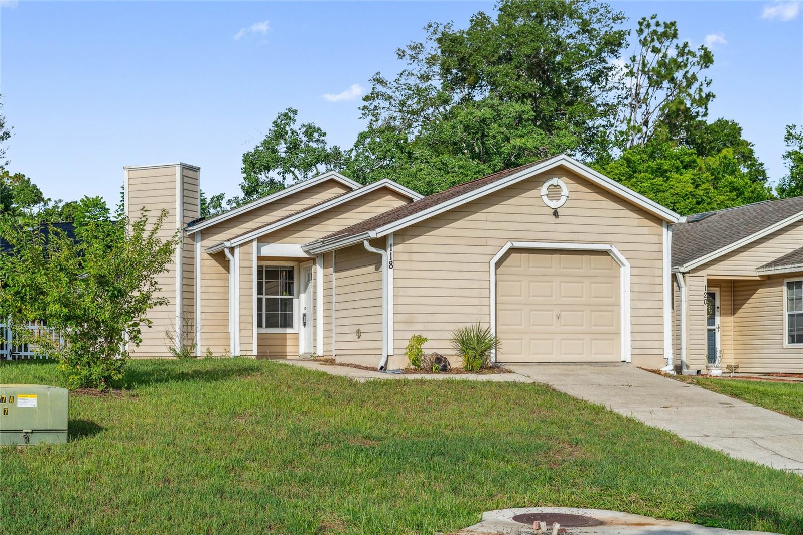 One or more photo(s) has been virtually staged. Great opportunity for a first-time homebuyer or investor! Located in a highly desirable community, this charming 2-bedroom, 2-bath home offers comfort, convenience, and style. Enjoy a low HOA and access to a sparkling community pool. The home features a freshly painted interior, granite countertops in the kitchen and both bathrooms, a newer water heater, and a 2018 AC unit. Additional upgrades include a brand-new microwave, new garage door opener, and a new vinyl fence. Perfectly situated across the street from Mayfair Country Club and just minutes to Lake Mary and Sanford’s top shopping and dining destinations. You're also just 15 minutes from the Oviedo & Winter Springs area, 15 min to Sanford Airport, 25 minutes to UCF, and 45 minutes to Orlando International Airport. Don’t miss this well-maintained gem in a prime Central Florida location!