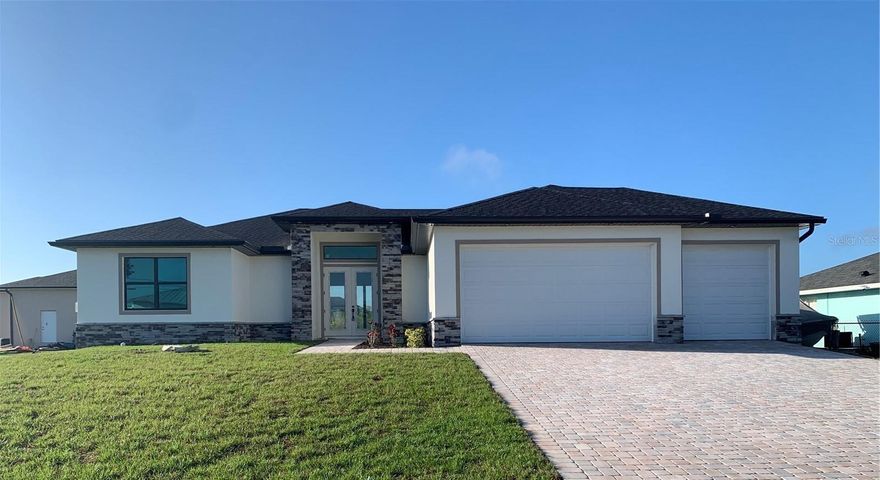 Exceptional opportunity to complete and customize a home in a highly desirable area! This property is being sold as-is and is currently under construction with open permits and no Certificate of Occupancy.
The home has made significant progress and includes installed appliances, HVAC system, water heater, and active electrical service. The property is connected to city water and sewer, with water already run to the home. The area utilizes a Low Pressure Sewer System (LPS); however, the system has not yet been activated.
The interior offers a solid foundation for completion, allowing the next owner to bring their own vision and finishing touches. Outside, the pool is in place but remains unfinished and will require equipment installation, enclosure or fencing, and interior finish (PebbleTec or similar).
Situated in a great neighborhood with strong surrounding values, this property is ideal for investors, builders, or buyers looking to create a custom home.
Buyer to assume responsibility for completing construction, finalizing permits, activating the LPS system, and obtaining the Certificate of Occupancy. Boundary survey available; no final survey on file. Property is located in Flood Zone AE (8).
Cash or construction financing recommended.