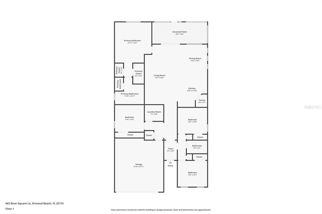 Photo of 463 River Square Lane, Ormond Beach, FL 32174 (MLS # V4950780)
