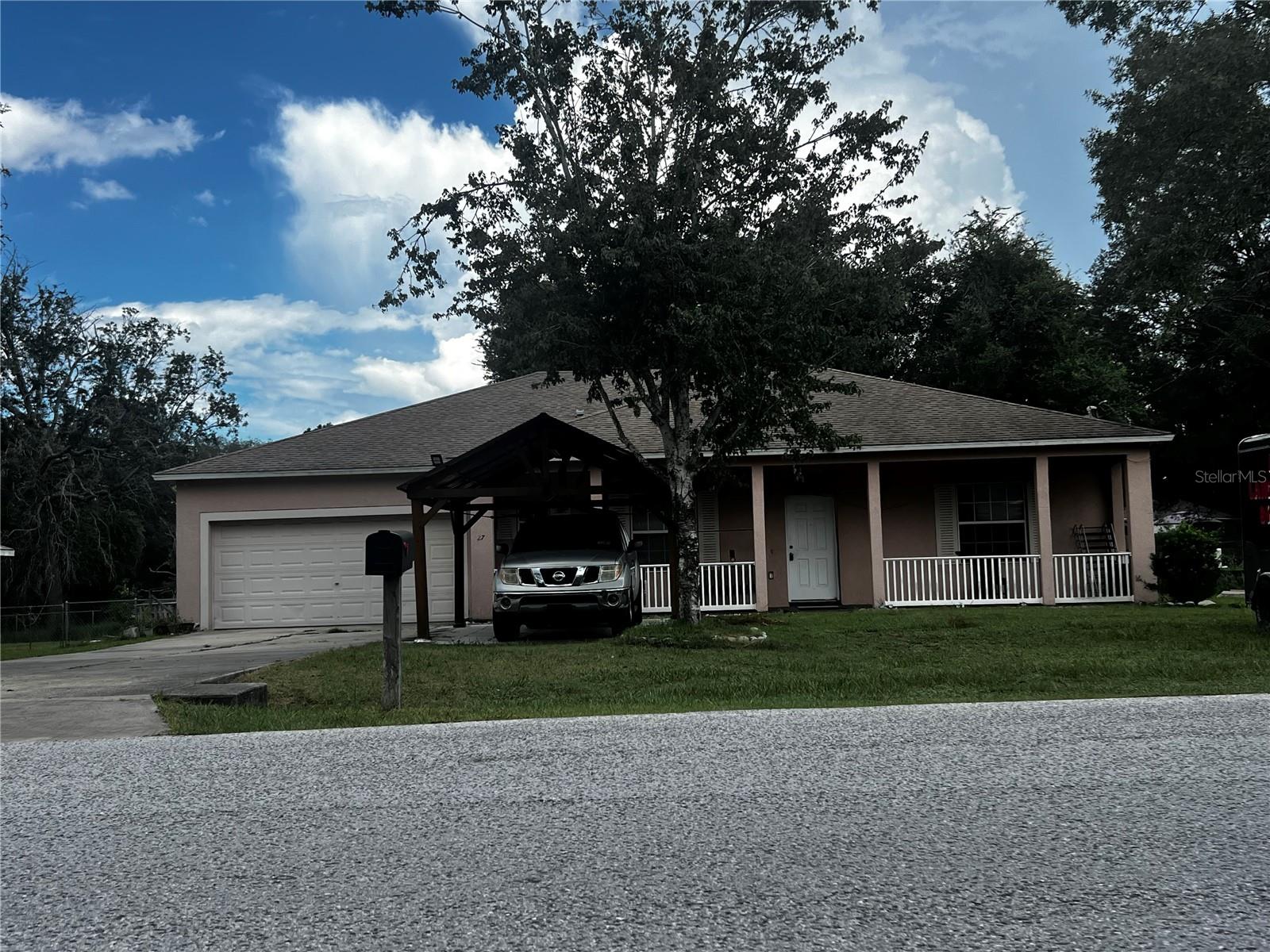 Beautiful Home located in Silver Springs Shores in Ocala, Florida, This property offers everything you need if you have a large family, and the space is unique in this area. It features: 3 Bedrooms, plus an office that can be used as an additional bedroom, a home gym, or any type of flex space you desire. There are 2 Full bathrooms, and a 2- Car Garage.Built in 2006, It is constructed with concrete block. Huge living space with 2,060 SQFT. Living area, 2,872 SQFT under roof, on a .24 Acre lot. Recent Upgrades Include: New laminate flooring in 2024, New heat pump about 3 months, New Septic Tank jumped out in 2024, New Well pump changed in 2024 , New Stainless Steel Appliances in 2024 (Range, Refrigerator, Microwave, Dishwasher) New Carport at the back of the house measuring 20 x12. Excellent location with a lot of new construction. around the Property. Enjoy the best weather in Florida and make your dream of living the best lifestyle you've always dreamed of come true. Don't miss out on this wonderful opportunity -Schedule a tour today!