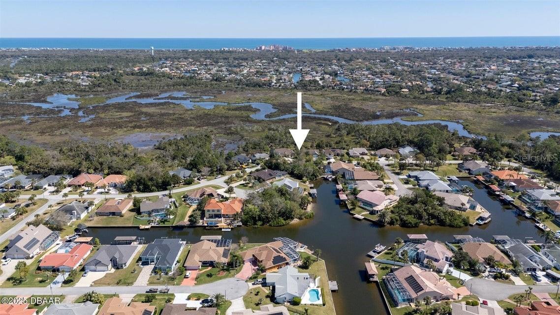 Fantastic Value! Located in the heart of Palm Coast this canal front lot is situated in an established neighborhood. Short distance to major shopping, restaurants and the beach. Build your dream home and live the Florida Salt Life. All measurements are approximate.
