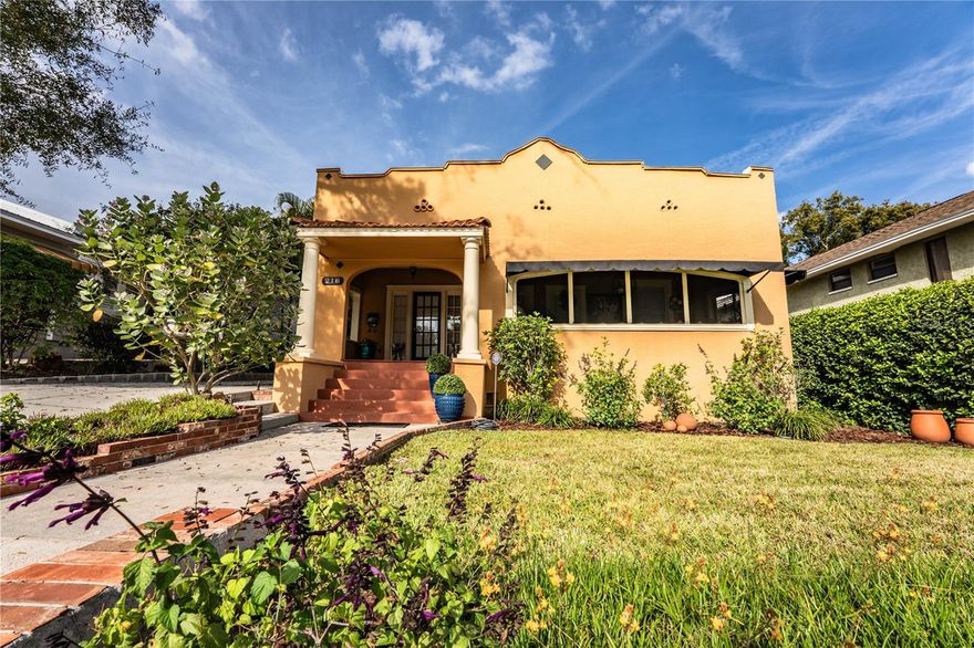 Welcome to 218 Patten Heights, a truly charming historic home nestled in one of Lakeland’s most desirable and character-rich neighborhoods near Lake Hollingsworth. This beautifully maintained residence blends timeless architectural appeal with thoughtful, modern updates—offering the best of both worlds for today’s homeowner.
From the moment you arrive, the inviting covered front porch sets the tone, providing the perfect space to enjoy morning coffee, evening breezes, or friendly conversations with neighbors. Adding to its unique appeal, the porch also features French door access directly into the primary bedroom, a rare and elegant touch that enhances both functionality and charm.
Inside, the home offers a well-designed layout with 3 spacious bedrooms and 1.5 bathrooms, showcasing the character expected of a historic property while maintaining comfortable, livable spaces. Original details and architectural nuances create warmth throughout, complemented by tasteful updates that respect the home’s historic integrity while offering modern convenience.
The living areas flow naturally, making the home feel both cozy and open—ideal for everyday living or entertaining. The primary bedroom is generously sized and features private porch access through the French doors, creating a peaceful retreat. Two additional bedrooms provide flexibility for guests, a home office, or growing needs. The half bath adds extra convenience for visitors, while the full bath is thoughtfully positioned to serve the bedrooms.
Located just moments from Lake Hollingsworth, this home offers easy access to one of Lakeland’s most beloved outdoor spaces—perfect for walking, biking, or enjoying scenic sunsets. The surrounding area is rich in historic homes, mature trees, and a strong sense of community, all while remaining close to downtown Lakeland, dining, shopping, and top local amenities.
This is a rare opportunity to own a historic Lakeland home that delivers charm, character, and location without sacrificing comfort. Homes like this don’t come along often—schedule your private showing and experience the timeless appeal of 218 Patten Heights for yourself. New Roof in 2023