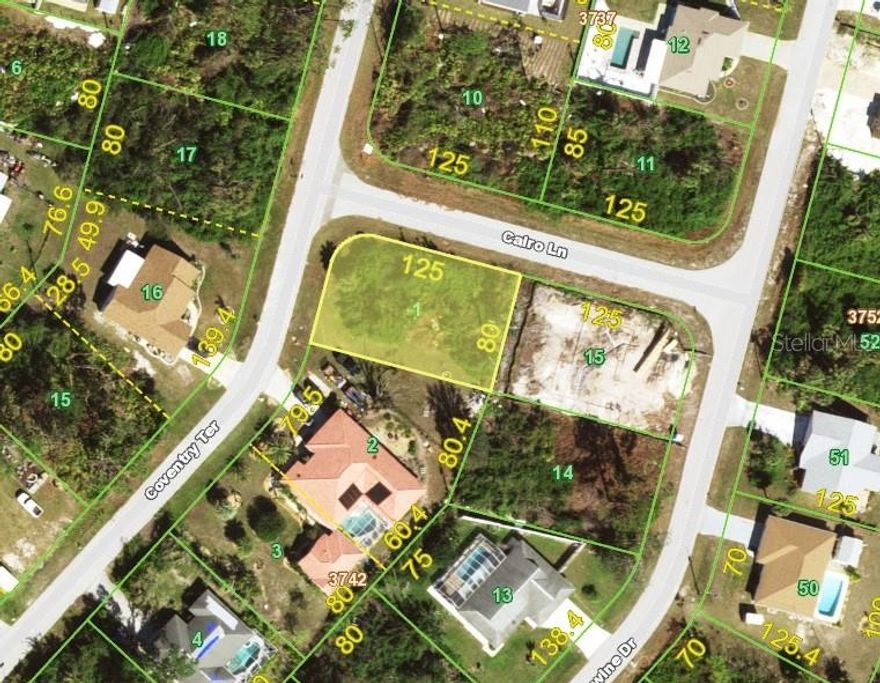 Corner lot for sale in preferred flood zone X so no flood insurance should be required!  Owner is motivated and has discounted the price due to clean up that is required.  This property is next to 7148 Coventry Terrace, which is also listed for sale by the same owner.  7148 Coventry consists of TWO houses with a pool on over half an acre.  Both parcels would combine to equal .78 acres.  This property is ideal for a large family looking for an opportunity to build next to each other or could be sold separately to build your home on this corner lot.  Great location near many shopping plazas, medical facilities, restaurants, entertainment, golf courses and of course the pristine beaches on Manasota Key!