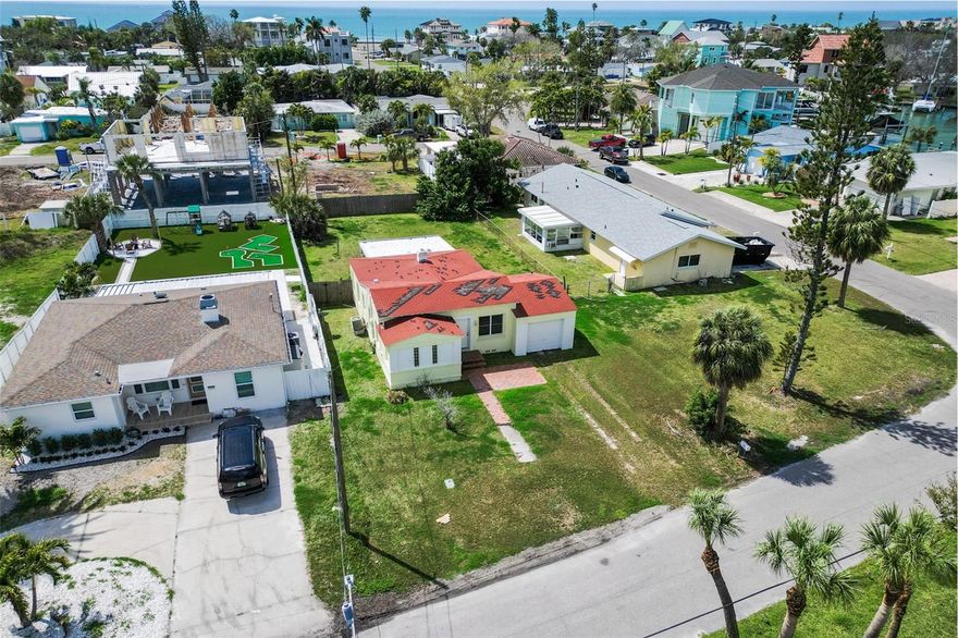 Seller Motivated! Lowest priced lot in Redington Beach! Located in the heart of Redington Beach, this property presents a rare opportunity for investors and builders looking to capitalize on one of the Gulf Coast’s most desirable beach communities.
Due to prior water intrusion, the home is being offered at land value, providing a blank canvas for a full renovation or new construction. The existing block structure offers potential for those looking to rebuild, while the true value lies in the oversized ~9,000 sq ft lot and exceptional location.
Enjoy partial water views and a short 5-minute walk to the Gulf’s sandy shoreline, all while situated on a quiet residential street that offers both privacy and charm.
The area is experiencing significant redevelopment, with new construction homes continuing to elevate property values and long-term demand. This makes the property an ideal candidate for a custom coastal build or strategic investment.
Conveniently located near local dining, boutiques, and just a short drive to Clearwater and St. Petersburg, you’ll have access to everything that defines the Florida coastal lifestyle.
Build new, renovate, or hold, the opportunity is yours. Schedule your private showing today!