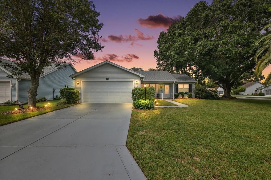 BEAUTIFUL, TURNKEY, OPEN CONCEPT 2/2 Corpus Christi featuring a WONDERFUL UNDER-AIR BONUS ROOM and PAVER LANAI on a LARGE CORNER LOT in the quaint Village of Mira Mesa! CONVENIENTLY LOCATED only MINUTES to BOTH Spanish Springs Town Square and Lake Sumter Landing. BOND PAID! A lovely FRONT PORCH, PAINTED walk and driveway, and MATURE landscaping add to the exterior charm of this AMAZING home! Enter in to the SPACIOUS OPEN FLOOR PLAN of living, dining, and kitchen showcasing LUXURY VINYL PLANK flooring THROUGHOUT and THREE SOLAR TUBES for ABUNDANT natural light! The EAT-IN kitchen boasts light cabinetry and a corner DINETTE area. Just off of the dining room is a MULTI-FUNCTIONAL, UNDER-AIR BONUS ROOM with a plethora of windows. This VERSATILE ROOM offers the ideal space for a den, media room, or home office. A side door, off of this area, allows easy access to the adjacent screened LANAI featuring PAVER floors and roll down shades. This FANTASTIC OUTDOOR SPACE is surrounded by lush, MATURE landscaping, offering plenty of PRIVACY—perfect for peaceful relaxation or entertaining family and friends! Back inside, the primary bedroom features LVP flooring and a generous WALK-IN closet. Its en-suite bathroom has WHITE cabinetry with a make-up vanity, a LINEN closet, and a WALK-IN shower. A SPLIT FLOOR PLAN with an additional bedroom and a second bathroom ensures a PRIVATE guest wing. Bedroom two offers LVP flooring, DOUBLE windows, and a built-in closet. The second bathroom features a WHITE vanity, TILED tub and shower combination, and a hallway LINEN closet. The INTERIOR LAUNDRY room features ADDITIONAL cabinetry with a built-in PANTRY for extra storage. It leads you into the two-car garage with PAINTED floors, cabinets, a suspended storage rack, ceiling fan, and PLENTY of space for parking! DON’T MISS THE OPPORTUNITY TO MAKE THIS INCREDIBLE HOME YOUR OWN! The village of Mira Mesa is conveniently located between Spanish Springs Town Square and Lake Sumter Landing; Close to Tierra Del Sol Country Club and Championship Golf Course; Mira Mesa Executive Golf Course; Hacienda Regional Recreation Center; Chula Vista Recreation Center; multiple pools, golf, and pickle ball; The Villages Regional Hospital; and 466 with an abundance of shopping, restaurants, banks, medical, and more! PLEASE WATCH OUR WALKTHROUGH VIDEO OF THIS BEAUTIFUL, TURNKEY HOME and call today to schedule your Private Showing or Virtual Tour!