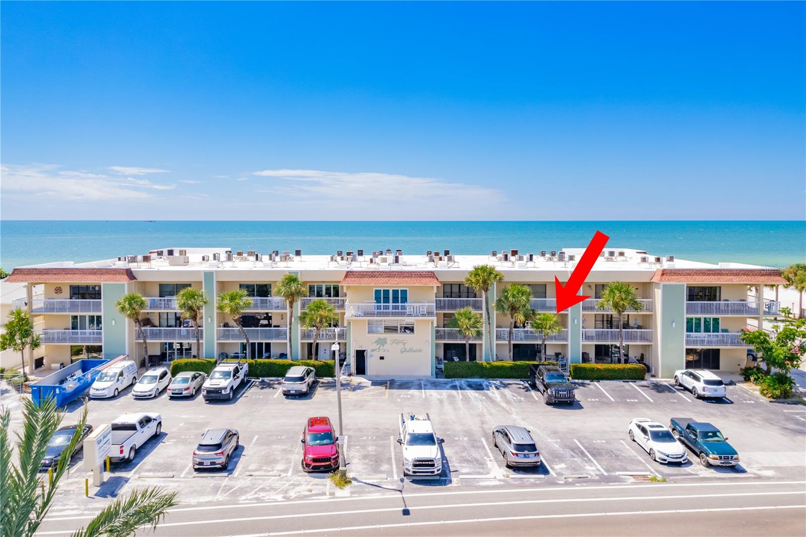 This building is situated directly on the highly sought-after Indian Rocks Beach. The condo home features 2 bedrooms and 2 bathrooms with a direct view of the Intracoastal waterway. When sitting on your balcony, you will notice Dolphins, Manatees, Birds, and Boats. This view will definitely surprise you, especially in the evenings. You'll even have a front row seat to our local Christmas Boat parades. Upon entering the condo, you will immediately be greeted with a direct water view. The kitchen has a functional open layout which is great for entertaining family and guests. The pool is open and is located Beachside. Enjoy the Gulf's amazing sunsets in the evenings. The view never gets old. Please be patient, the common areas of the building are still undergoing some construction. Work is projected to be completed soon. This great location in the Narrows is a short distance from downtown IRB and many local restaurants and shops. GREAT LOCATION!!!!!