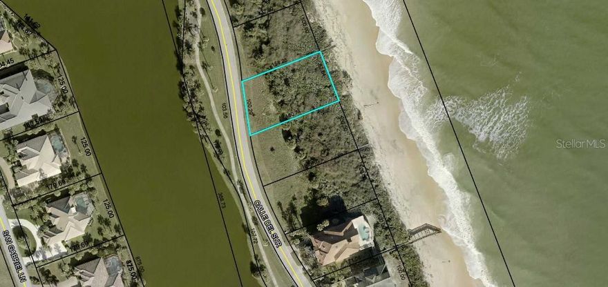 200' direct Oceanfront homesite in Hammock Dunes.