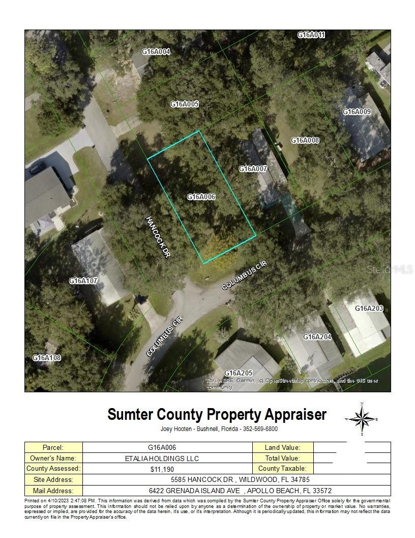 HEARTY HOST LAKE RESORT - Land