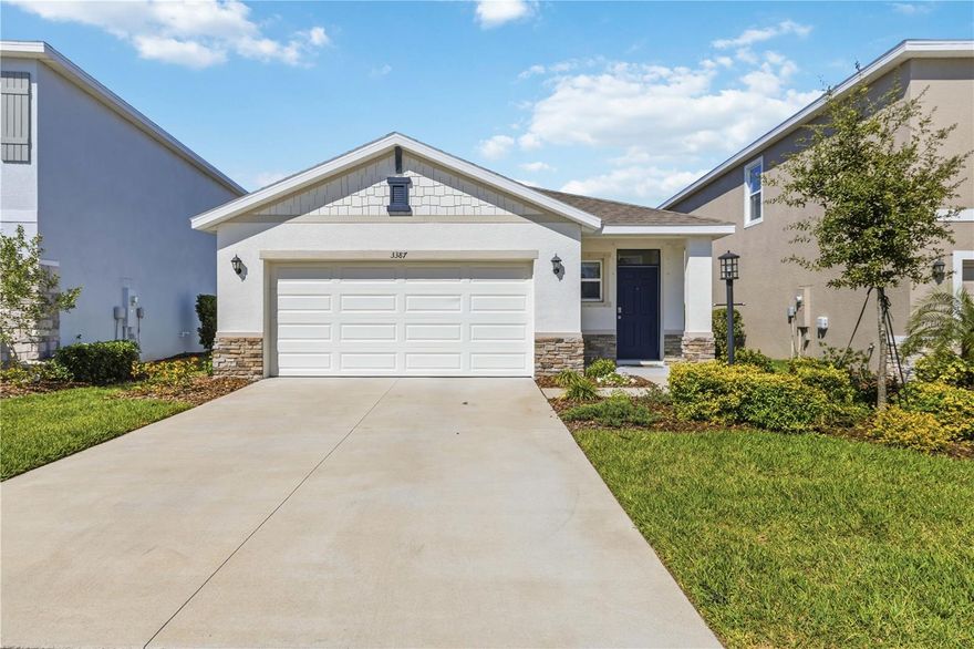 Better than waiting months to build, this like-new Harper model is located in the highly sought-after gated community of Star Farms at Lakewood Ranch. This 4-bedroom, 2-bath home offers 1,665 square feet of thoughtfully designed living space with modern finishes, quality upgrades, and a functional open layout.

The kitchen serves as the centerpiece of the home, featuring granite countertops, stainless steel appliances, a large island overlooking the main living and dining areas, custom pantry built-ins by Closets by Design, and luxury vinyl plank flooring that flows throughout the main living spaces. Designer feature walls in the kitchen and living room add warmth and character, creating a truly inviting space ideal for entertaining or everyday living.

The split-bedroom floorplan provides privacy for the owner’s suite, complete with a walk-in closet enhanced with custom Closets by Design built-ins and a private en-suite bath. An additional office space also features custom built-in organization, offering both style and functionality.

Step outside to enjoy the beautifully landscaped paver patio, perfect for relaxing or hosting guests. The home is further enhanced with a water softener and whole-home water filtration system, providing added comfort and convenience.

Enjoy the benefits of a newer home without the wait, along with low-maintenance living and access to Star Farms’ exceptional resort-style amenities, including a resort pool, fitness center, coffee kitchen, athletic center, pet park, and additional amenities planned for the future.

Conveniently located in Lakewood Ranch, just minutes from shopping, dining, golf, top-rated schools, minutes away from the newly opened Lake Manatee k-8 School (2025) and the Gulf Coast’s world-class beaches, this home offers an incredible opportunity to move right in and start enjoying the Florida lifestyle.
