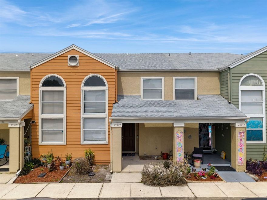 Investor special opportunity at 2460 Summerfield Way in Kissimmee. This 2-story townhouse offers immediate rental income with a tenant already in place paying $1,500 per month on a year-long lease, making it a turnkey addition to any investment portfolio.

The property features 2 bedrooms, 2.5 bathrooms, and a functional layout designed for comfortable everyday living. The main level includes the shared living and dining areas, along with a conveniently located kitchen and half bath for guests. Upstairs, both bedrooms offer access to full bathrooms, creating a practical setup for residents, roommates, guests, or even a home office configuration.

The patio provides additional usable outdoor space for seating, dining, or relaxing while remaining low maintenance.

Investors will appreciate the major system updates already completed, including a new roof in 2024, a water heater that is only 1 year old, and an HVAC system replaced in 2022. These improvements help minimize near-term maintenance concerns and add long-term value to the property.

Located in Kissimmee, the home offers convenient access to shopping, dining, schools, parks, major roads, and Central Florida attractions. The neighborhood provides a residential setting with everyday essentials nearby, making it an appealing option for both tenants and long-term investors seeking convenience and steady rental potential.