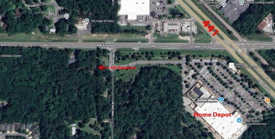 Total parcel area 3.64 acres
Developable area 2.21 acres.
Currently zoned RMF-5 which allows multi-family residential, single-family attached residential and single-family detached residential uses at a maximum density of 12 units per acre or up to 43 units.