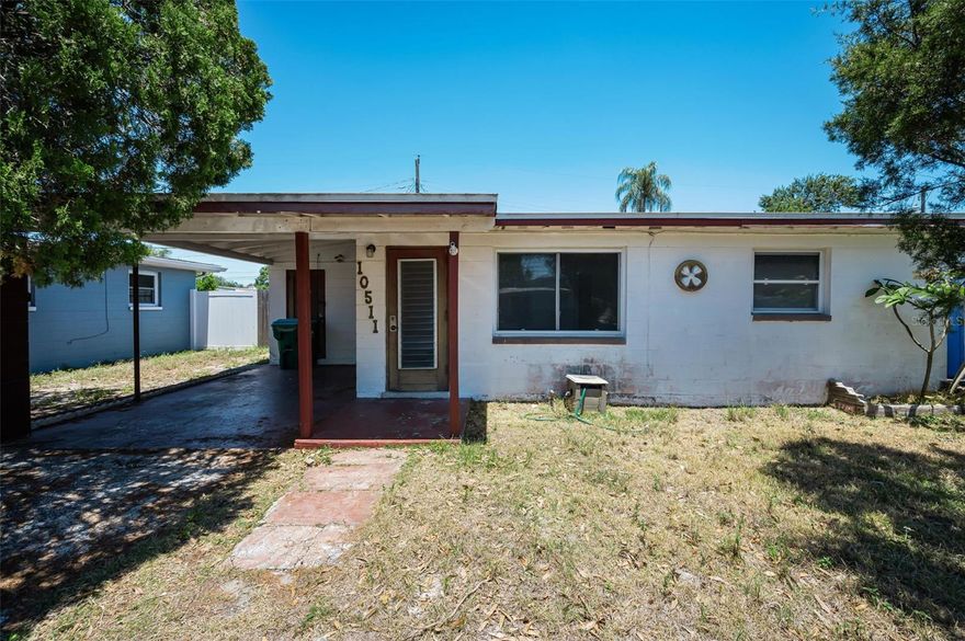 **MULTIPLE OFFERS RECEIVED. PLEASE SUBMIT HIGHEST AND BEST BY NOON ON WEDNESDAY, MAY 20TH** **CASH OFFERS ONLY** NO BLIND OFFERS OR HARD MONEY LOANS. Unlock the potential of this solid block fixer-upper opportunity in desirable unincorporated Pinellas County! This 2-bedroom, 1-bath home offers incredible upside for investors, renovators, or buyers looking to create their dream space. Situated on a generously sized fenced lot with ample room for expansion, outdoor living, or future improvements, the possibilities are endless. Located in a non-evacuation zone and Flood Zone X for added peace of mind, this property is ideal as a flip, long-term rental, or personal residence. The unincorporated Largo location provides flexible rental opportunities and unbeatable convenience just minutes from Seminole City Center, Largo Mall, countless shopping and dining destinations, and easy access to the beautiful Gulf beaches. Don’t miss this chance to capitalize on a prime value-add opportunity in a sought-after location!