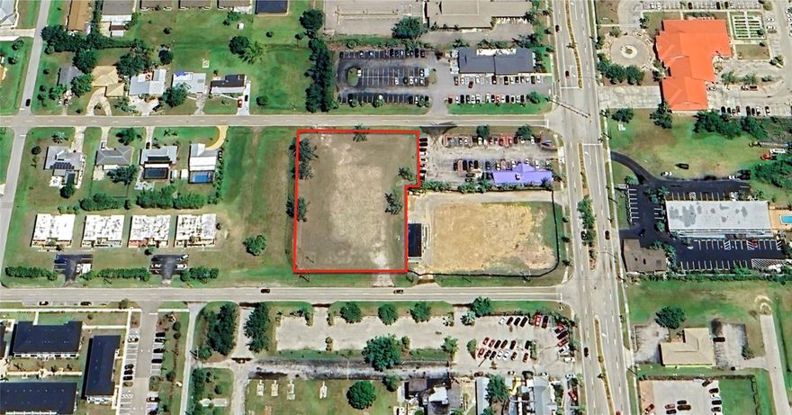 This property offers a prime development opportunity in the heart of downtown Punta Gorda, with excellent visibility to U.S. 41. Zoned Highway Commercial, the site allows for a range of commercial uses including medical office, general office, retail, personal services, and other professional uses. Its location near established healthcare facilities, strong residential growth, and walkable downtown amenities makes it well-suited for medical or professional office development.