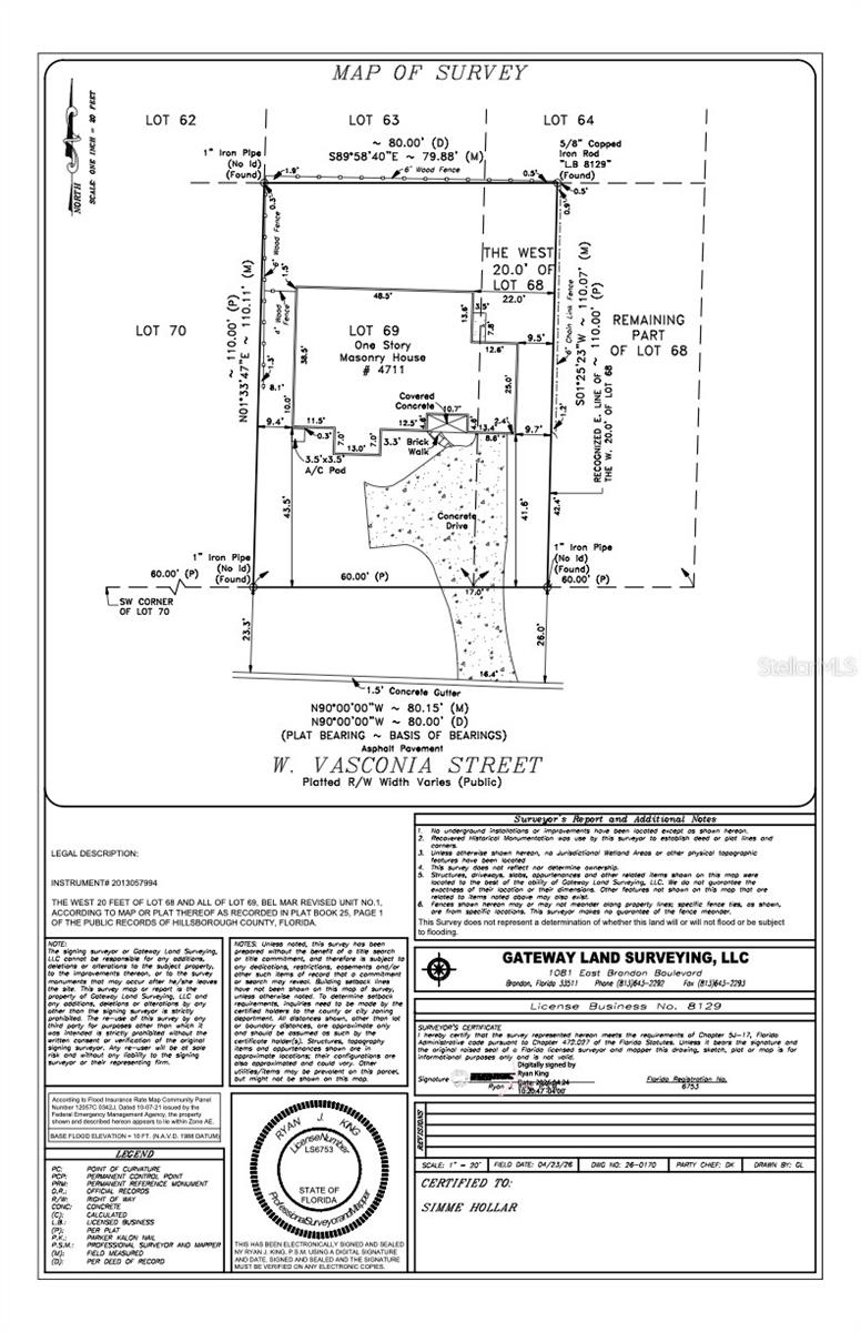 BEL MAR REV UNIT 1 - Land