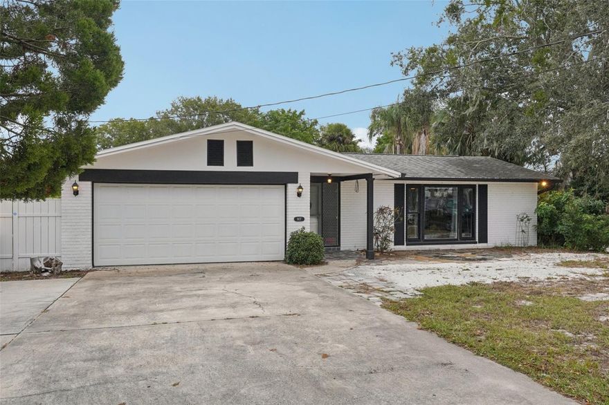 FANTASTIC LOCATION! This four-bedroom, two-bath, pool home in the charming coastal town of Tarpon Springs is just one mile from Sunset Beach’s public boat launch. Bring your boat, RV, or water toys – the oversized lot provides ample storage space, and enjoy proximity to the water with no flooding concerns from past storms. Inside, the bright front living room features large windows, fresh neutral paint, and luxury vinyl flooring throughout. The centrally located kitchen offers stainless steel appliances, generous cabinetry and counter space, a window overlooking the lanai, and open sightlines to the family and dining areas. The 300+ sq ft lanai featuring glass sliders from the family room and dining room creates seamless indoor-outdoor living. Step out to the fully fenced backyard to enjoy the refreshing in-ground pool, patio area, detached storage/hobby shed with electric, and open lawn space. No HOA or CDD. Newer windows and pool heater (2017). Ideally located near schools, Sunset Beach (1 mi), Fred Howard Park (2 mi), Howard Park Beach (3 mi), and minutes from quaint Downtown Tarpon Springs (2.5 mi) and the historic Sponge Docks (3.3 mi). Don’t miss your opportunity to own your piece of paradise with proximity and access to popular beaches, waterways, shoppes, dining, festivals, parks, trails, and more. Schedule your private tour today.