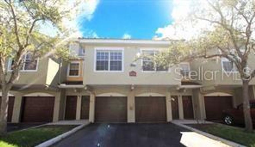 LAS PALMAS OF SARASOTA welcomes you home. This 3 story condo features 2 bedroom`s 2 bathroom`s with over 1200 sq. ft. of living space and a single car garage. The kitchen has natural wood cabinets throughout, granite countertops and all major appliances including a stainless-steel refrigerator and dishwasher, a microwave, and a flat top range. You will love sitting in your screened in lanai enjoying your favorite beverage overlooking the peaceful view of the woods behind the building. There is an open concept living area and dining room area that if perfect if you like to entertain family and friends. LAS PALMAS is a resort style community featuring 2 community pools, fitness center, tennis court, playground, hot tub and sauna and all within a gated community. Las Palmas is conveniently located off Honore Ave  just South University Parkway and within minutes to Lakewood Ranch, I-75, University Town Center shopping center.