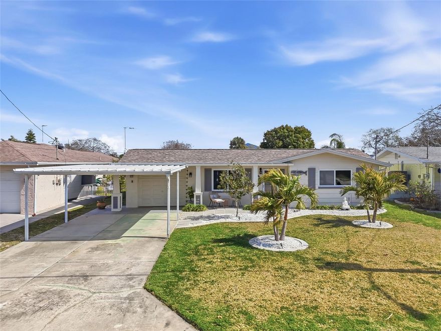 Experience true Gulf Coast Living in this beautifully upgraded Waterfront Canal home offering approximately 60 feet of Deep-Water Frontage in the highly desirable Sea Ranch Canals - A boating community where neighbors feel like family and life revolves around sunshine and water!
Perfectly positioned on a deep canal with Direct Gulf Access, this property features TWO private DOCKS and a BOAT LIFT, with waterways leading past Hudson Marina and Coastal Marker 22 near Sam's Beach Bar - placing you moments from open water and some of the area's best boating and fishing.
The backyard is a highlight of this home, designed for entertaining and relaxation, creating a true private oasis complete with a gazebo and 2 pergolas, an outdoor kitchen, and JACUZZI SPA (all conveying) - the ideal setting for sunset gatherings, weekend cookouts, and effortless coastal living. Additional storage sheds also covey.
Inside, you'll find the home is completely TURN-KEY featuring a bright open layout designed for comfortable living and easy entertaining. The renovated kitchen is the centerpiece, showing casing quartz countertops, soft-close cabinetry, crown-molding, and a striking glass tile backsplash extending to the upper cabinetry for a clean, modern finish. Stainless steel appliances, a flat-top range, and a large center island overlook the main living area, creating seamless flow between cooking, dinning, and effortless gatherings. 
Major improvements provide peace of mind include Roof (2020), HVAC (2017), Ductwork (2023), and Hurricane-Resistant impact windows/doors/straps (2023).
Located just minutes from local shops, restaurants, marinas, and waterfront dining, and approximately 45 minutes to Tampa International Airport, the home combines convenience with the ultimate Salt-Life Lifestyle. Whether you're boating, fishing, entertaining or simply enjoying waterfront sunsets, this exceptional property delivers the best of Florida coastal living.