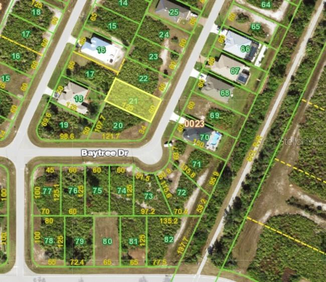 Vacant Residential Lot – 60’ x 125’ | 405 Baytree Dr, Rotonda West, FL
Build your ideal home on this generously sized 7,500 sq. ft. (60’ x 125’) vacant residential lot located at 405 Baytree Drive in the highly sought-after community of Rotonda West. This property is situated in Zone X, a low-risk flood zone, providing peace of mind and excellent insurance rates.
Nestled in a tranquil and beautifully landscaped neighborhood, this lot offers privacy and scenic surroundings, perfect for those seeking a serene lifestyle. Rotonda West is a rapidly growing community known for its peaceful atmosphere, well-maintained streets, and access to recreational amenities including golf courses, nature preserves, and nearby beaches.