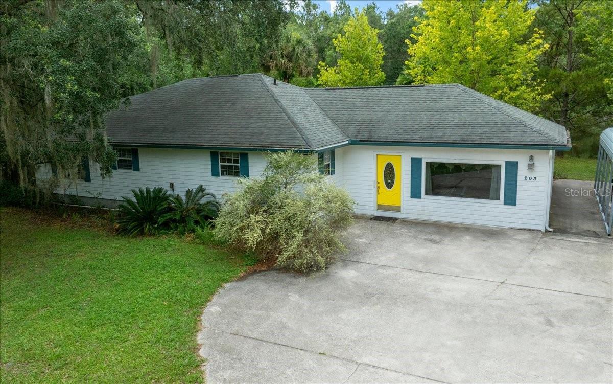 Rare Opportunity on 3.84 Acres in Micanopy – Zoned Residential, Agricultural & Commercial!
Discover the unmatched versatility of this gated 3.84-acre property, offering a rare combination of Residential, Agricultural, and C-2 Commercial zoning. With 500 feet of prime frontage on US Highway 441 and fully fenced for privacy and security, this property is ideal for a private homestead, home-based business, or future commercial development.
The spacious 3-bedroom, 2-bath home includes a flex room perfect for a 4th bedroom or hobby space, a generous family room, and a separate den/office—plenty of room to live, work, and create.
The kitchen and dining combo is both stylish and functional, featuring solid oak cabinets, granite countertops, and a built-in oven. Step outside to a covered patio and deck overlooking a fully stocked pond, professionally maintained by the University of Florida. Enjoy peaceful evenings on the dock, taking in the sunsets and tranquil setting. Dock is 60' total including the L with deck being 16x12 additional space.
Recent upgrades and features include:
Roof 2020; Amana A/C 2022; Engineered drain field 2021; Double-pane insulated windows; Two layers of attic insulation;
Smart whole-house Generac generator; Iron Out water filtration system; Two covered carports (18x25 and 18x20)
Whether you're an investor, entrepreneur, or seeking a peaceful lifestyle with room to grow, this one-of-a-kind property offers limitless potential.
?? Don't miss this rare opportunity—schedule your private showing today!