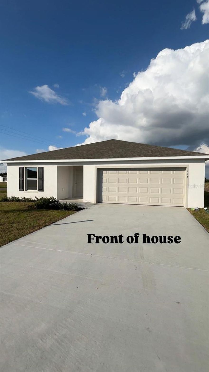 Brand New House. Just Build in a new development. Few Blocks from HSA Hospital. 4 Bedrooms @ Baths