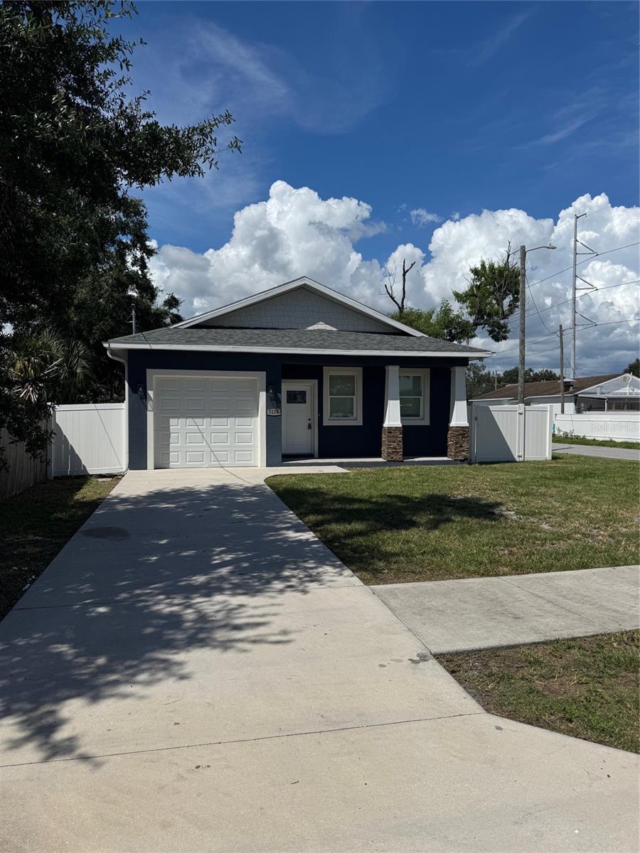 Be a part of the East Ybor Revitalization! Seller offering $5,000 towards closing cost!! Amazing value for this corner lot, 3 Bedroom/ 2 Bath/ 1 Car Garage home, 1278 SF, located 2-3 minutes from the Historic Ybor Entertainment District, 5-7 Minutes to Downtown and Channelside, and just minutes to I4, Lee Roy Selmon Expressway and I275. All at a very affordable price!! The home was finished in July of 2022 and was rented up until the end of July 2025. All appliances were replaced with brand new Whirlpool stainless appliances and the previous laminate flooring was replaced with 22MM Waterproof LVP Flooring. All interior doors were replaced as well and the home was freshly painted and feels and looks like brand new again! The home has an amazing open floor plan with large kitchen and island. The Kitchen features custom cabinets with soft close doors, quartz countertops, ample size pantry, and laundry room/closet. The master bath has a custom double vanity with quartz counter tops, stand up shower with designer tile and large walk in closet. The second bath features a custom vanity with quartz counter top with shower/tub combo with designer tile. The home is surrounded with a 6' PVC Privacy Fence. An incredible budget friendly home with upgraded finishes and extremely central location. New construction all around the area!