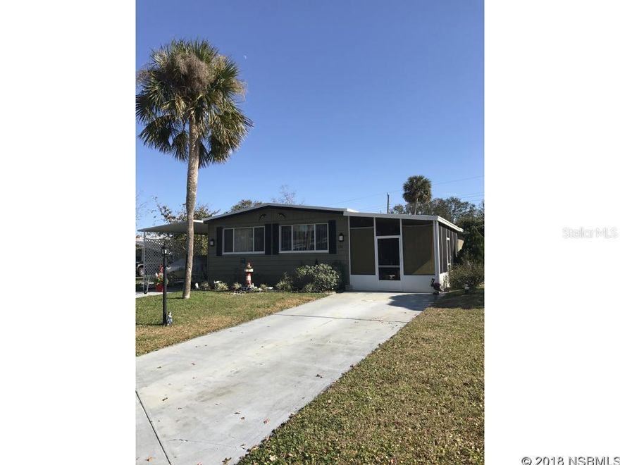 CASH BUYERS ONLY. 2BR/2B centered on two beautiful lots at Terra Mar Village where "The Sea Meets the Sky." Needs upgrades and repairs. Access the Intracoastal Waterway from the community dock. Enjoy the kayak and boat launch, club house, and two large saltwater pools. Great location features beautiful lawn and landscape. Backyard deck overlooks fruit trees, flower gardens, and 30-foot Bauhinia Orchid tree. Spacious rooms throughout. Large kitchen, combined breakfast nook and dining area, enclosed sun porch, laundry room, and two utility sheds. Covered carport and additional driveway. Sunny Florida room addition in 2006 with new French doors and double pane windows. New AC 2015 with 3-year maintenance plan. ;Water: City