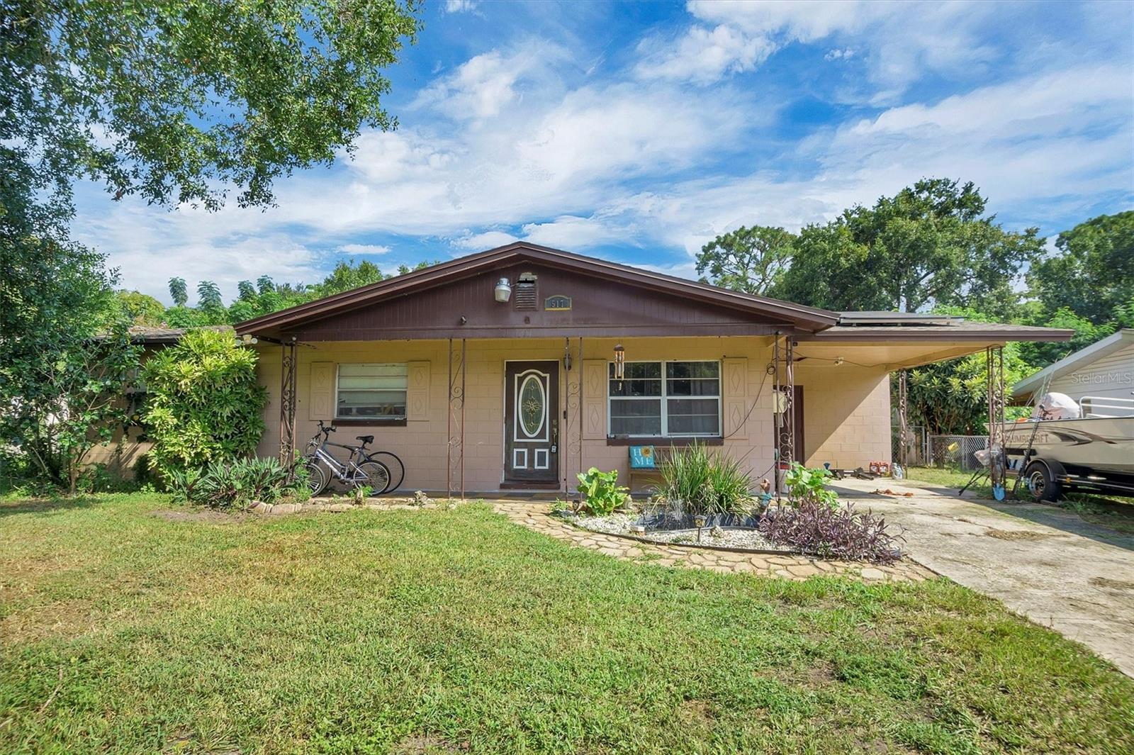 This charming 3-bedroom, 1.5-bath home offers a comfortable layout plus a versatile bonus room that can serve as an office, playroom, or 4th bedroom. Inside, you’ll find a cozy floor plan designed for easy living, with recent updates for peace of mind.
Major upgrades include a new roof (2022), new pool liner (2022), and assumable solar panels that provide energy savings and efficiency. The A/C was replaced in 2018, and the hot water heater has also been updated.
Step outside to your private backyard retreat featuring a sparkling pool, large fenced yard, and a storage shed—perfect for entertaining, pets, or family gatherings. A covered carport adds convenient parking, and with no HOA, you’ll have the freedom to truly make this home your own.
Located in the heart of Auburndale, this home combines modern upgrades, energy efficiency, and outdoor fun—ready for its next owner to move in and enjoy!