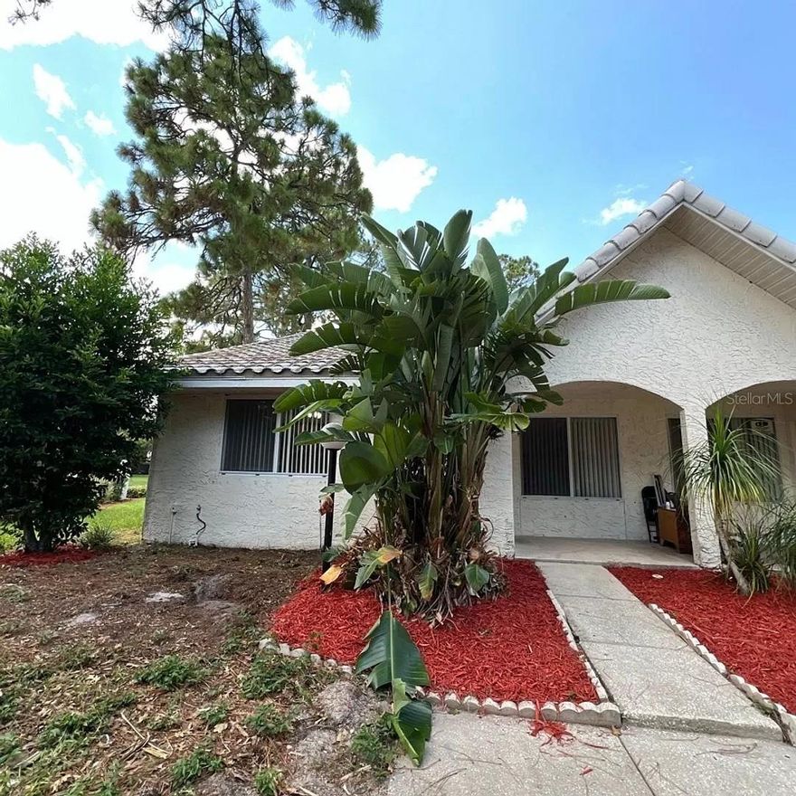 NEW PRICE! - Seller offering $10,000+ in concessions to help new owners!

This single-story townhome in Port Orange features 2 bedrooms, 2 full baths, and a nice layout with vaulted ceilings. The spacious living and dining areas flow seamlessly into the kitchen, which includes newer appliances and ample counter space. Natural light fills the home, while a private patio provides the perfect spot for morning coffee or outdoor dining. Residents enjoy access to a nearby community pool and a welcoming neighborhood with convenient access to shopping, dining, and parks. HOA extremely affordable. Great property to live in or rent.
