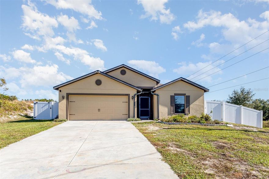 2.84% Assumable FHA Rate! Welcome to this spacious 5-bedroom, 3-bath home in the heart of Poinciana. Built in 2019, this move-in ready residence offers nearly 2,000 sq
ft of living space with an open floor plan, modern kitchen, and a split bedroom layout for added privacy. The home features a 2-car garage, a
large lot with over 10,000 sq ft, and sits in Flood Zone X (no flood insurance required). Enjoy community living with access to parks,
playgrounds, and recreational amenities provided by the Association of Poinciana Villages. Conveniently located near schools, shopping, and
commuter routes into Orlando, this property offers the perfect balance of comfort and accessibility.