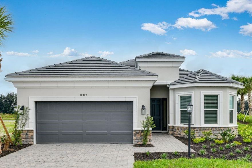 New Construction - Ready Now! Built by Taylor Morrison, America’s Most Trusted Homebuilder. Welcome to the Lazio at 10308 Silent Night Lane in Esplanade at Skye Ranch! This beautiful new home features impact windows and an open layout designed for easy living. The gourmet kitchen with a large island flows into the dining area and great room, which opens to a spacious lanai for outdoor enjoyment. The primary suite offers a bay window, luxurious en-suite, and walk-in closet. Two additional bedrooms, one with a private bath, plus another full bath and a dedicated study complete the thoughtful design. Additional highlights include: gourmet kitchen, bay window at primary suite, study in place of flex, 8' interior doors, covered extended lanai, pool and spa prewire, and 4' extended garage. MLS#A4662654

Live your dream vacation every day at Esplanade at Skye Ranch! Esplanade offers a vibrant, resort-style lifestyle with endless opportunities to energize your body, mind, and spirit. From the moment you arrive, you’ll experience a world of fun and relaxation, with access to the Hub, Rendezvous Park, and Turner Park—and soon, The Venue! Get ready for exciting amenities like a Bahama Bar and Grill, resort-style pool, state-of-the-art fitness center, bocce ball courts, bark park, and more. With community parks, sports fields, and a pet park, Esplanade is your personal playground. Stay active, stay relaxed, and embrace a lifestyle filled with adventure, every single day!