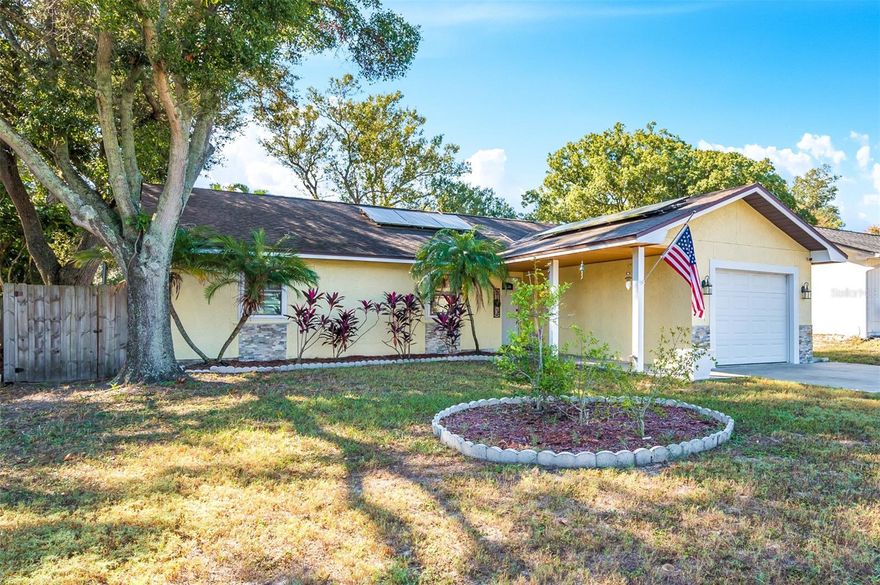 Come home to this charming 3 bedroom, 2 bath Seminole residence offering 1,090 square feet of living space, a screened in patio, and an oversized fully fenced backyardperfect for relaxing or entertaining. Upon arrival, youll appreciate the large driveway and attached one car garage, which provides ample storage and includes a dedicated laundry area with a full size washer and dryer. The open concept layout features a gourmet kitchen with wood cabinetry, granite countertops, and a stainless steel appliance package, including a side by side refrigerator, smooth top range, microwave, and dishwasher. The living and dining areas flow seamlessly and offer direct access to the spacious screened in patio, extending your living space outdoors and overlooking the large, fenced yard. The primary bedroom includes a walk in closet and a private en suite bathroom with a tub/shower combination. Two additional guest bedrooms offer generous closet space and share a full hallway bathroom, also with a tub/shower combo. Tile flooring throughout and ceiling fans in every room complete the interior. This home is designed with efficiency in mind and is equipped with energy saving solar panels and a solar powered water softener, helping reduce electric costs. Additional updates include a new AC installed in 2022, fresh blown insulation, double pane tempered glass windows, and hurricane shutters. Located in a highly desirable Seminole area, this home is just minutes from Indian Rocks Beach, Florida Botanical Gardens, Heritage Village, and Walsingham Park, with convenient access to restaurants, shopping, and everyday amenities. Important Notes: Washer, dryer, and solar panels will not be repaired or replaced. No pets permitted. No HOA. Tenants are responsible for lawn care.

All residents are enrolled in the Resident Benefits Package which is an additional $60/month, payable with rent and includes renters insurance, utility concierge service, HVAC air filter delivered monthly (for applicable properties), our best-in-class resident rewards program, online maintenance portal, online rent payment portal, one late-fee waiver and much more!

If you decide to apply for one of our properties, there is an $99 per adult application fee that is non-refundable. Anyone aged 18 or above who will be residing at the property must apply. We will (1) check your credit report; (2) check for any past evictions; (3) verify your employment, if applicable; (4) personal income, assets, or assistance must be sufficient and verifiable; (5) verify your previous landlord references; and (6) perform criminal background screening; (7) be aware that some associations also have application fees. We encourage you not to apply if you have bad credit references or poor rental history.