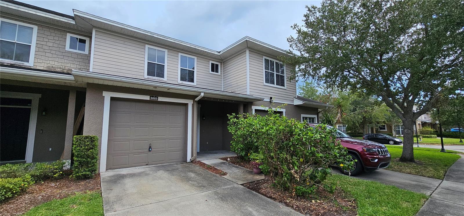Great location! Near I4/I75 intersection and across Hard Rock Hotel. This 3 bedrooms, 2.5 bathrooms with a single car garage townhouse is available for an IMMEDIATE occupancy. Located in highly desirable gated Wexford Townhomes community. Fresh paint throughout, brand new LVP flooring in Family and Dining room. Tile and Laminate flooring in Kitchen/bath and bedrooms respectively. There is a porch in the front and and a covered lanai in the back. There is plenty of storage space in the garage and large closet under the stairs. Schedule your private showing. Rent includes Water , Sewage and valet trash pickup.