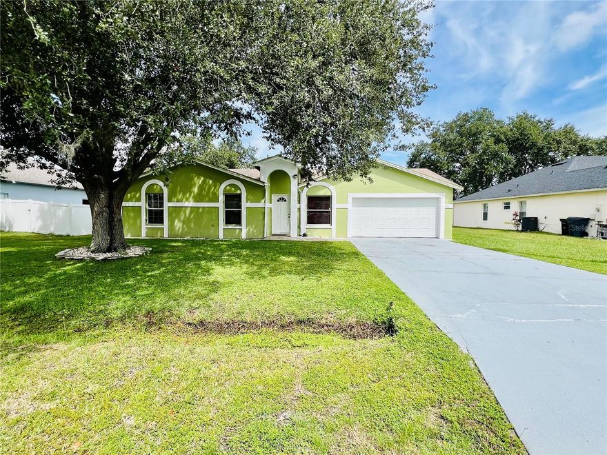 Welcome to 405 Albatross Court, located in the heart of Poinciana, FL! This well-maintained home offers a functional layout with ceramic tile flooring throughout, making cleaning a breeze and providing long-lasting durability. Enjoy spacious living areas, including generously sized bedrooms and a bright, open living room that offers plenty of room to relax or entertain.

Step outside perfect spot for outdoor activities, pets, or creating your dream garden. The screened-in back porch is ideal for enjoying Florida’s weather year-round in comfort and privacy.

This property includes a low monthly HOA fee of only $90, which conveniently covers internet and cable services—a fantastic value for homeowners and investors alike. Whether you're a first-time buyer, downsizing, or looking to expand your real estate portfolio, this home offers versatility and potential.

Located just minutes from major shopping and dining options including Super Walmart, Publix, ALDI, Walgreens, and more. The Poinciana Medical Center is nearby, offering peace of mind for healthcare access. For recreation, the community features two public pools, a YMCA, numerous parks, tennis courts, basketball courts, and baseball fields—perfect for an active lifestyle.

Don’t miss your chance to own this move-in ready home with excellent features and a convenient location. Schedule your private showing today!