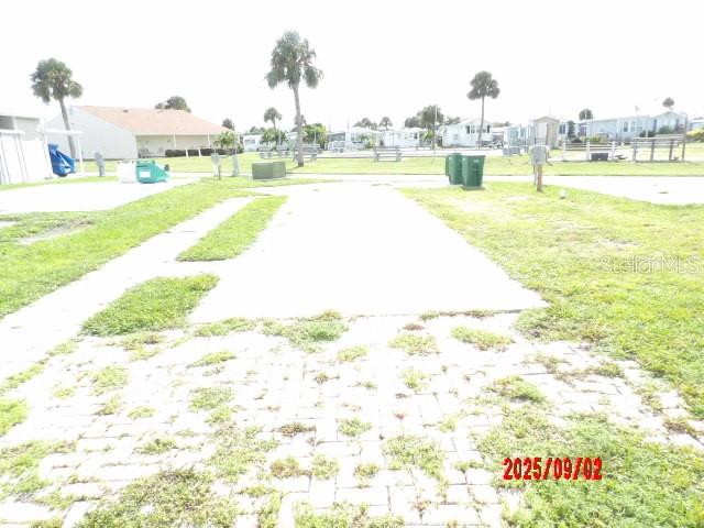 Cleared lot in such a desirable park.
This community is just what you could be looking for. Not many in the Area
You can bring in a new park Manufactured home or place your RV on it permanently.
Lots of amenities available here in this vibrant 55+ park
For $140. a month there is a swimming pool, pickleboard, shuffleboard, manager on site, Recreation facilities, community boat or
kayak ramp and much more. For an additional fee there is a fenced storage yard to park your boat or RV.
That monthly fee also Covers your water and sewer which are already connected at your site. This means there ARE no Impact Fees.
You own your land here, so you pay no land rent.
Golf Carts are Welcome. Pet Friendly.
Start Living The Fun life here.
Beaches, boating, public golf courses and more are here in Englewood.
All Information here is deemed reliable and to the best of our knowledge, but Buyer/Buyer's agent should verify.
Selling As-Is, subject to buyer's approval.