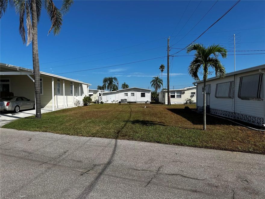 TROPIC ISLES COOP IS A 55+ RESIDENT OWNED WATERFRONT COMMUNITY
PURCHASE AND USE OF THIS VACANT LOT WILL REQUIRE AN INSTALLATION OF A MANUFACTURED HOME AND REQUIRES PRIOR APPROVAL FROM ARCHITECTURAL COMMITTEE BOARD. SEE RULES AND REGULATIONS.