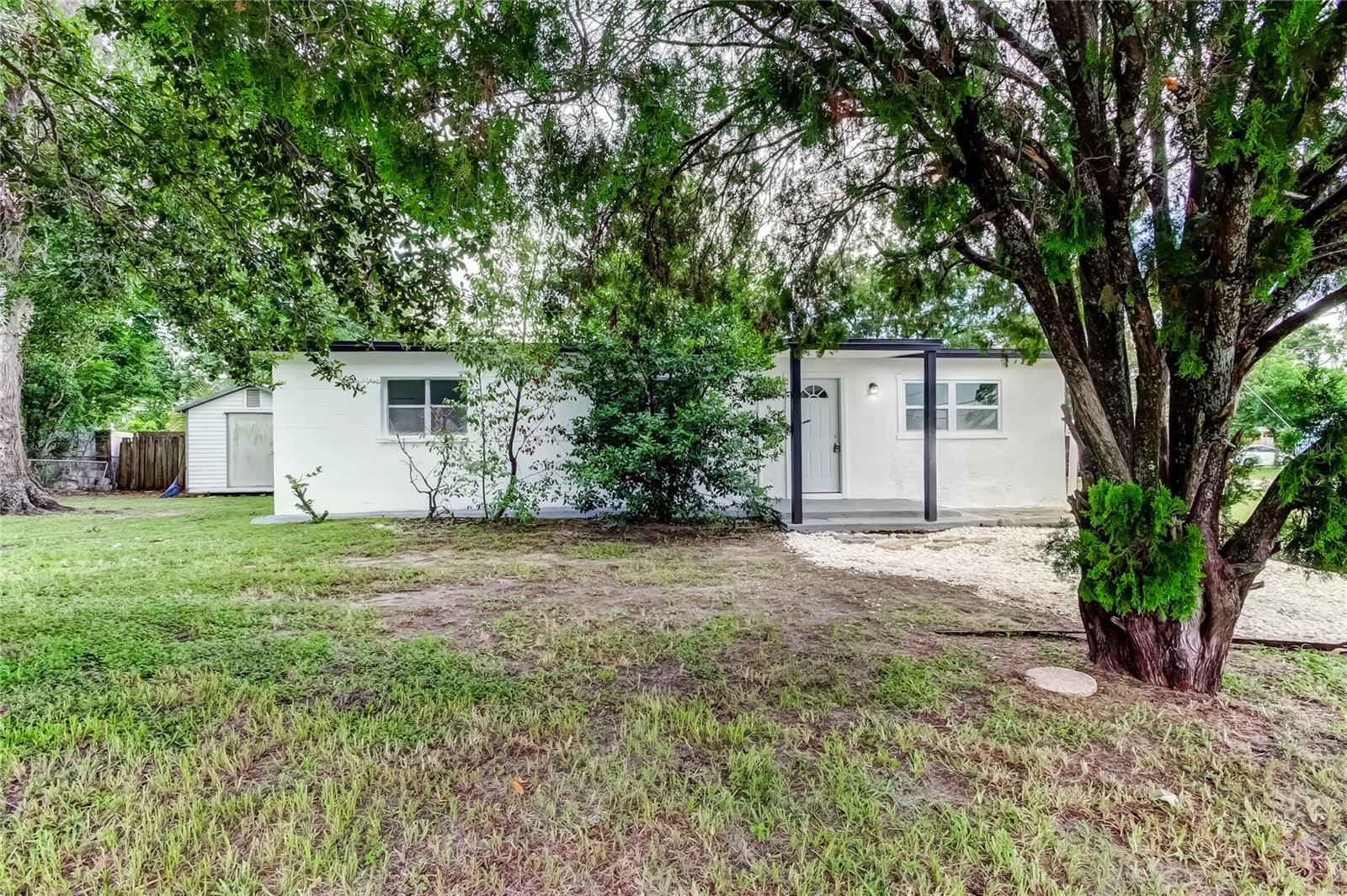 Welcome to this fully renovated 3-bedroom, 2-bath concrete block home located on a spacious corner lot in Tampa! Featuring a modern open layout with a brand-new kitchen, updated bathrooms, and fresh finishes throughout, this home is truly move-in ready. Enjoy ample outdoor space with room to park multiple cars, trucks, RVs, or even a boat—and with no HOA or CDD, you’ll have the freedom to make the property your own. Conveniently located near shopping, dining, USF, Busch Gardens, and major highways for an easy commute. This property is a fantastic opportunity for buyers seeking comfort, value, and flexibility.