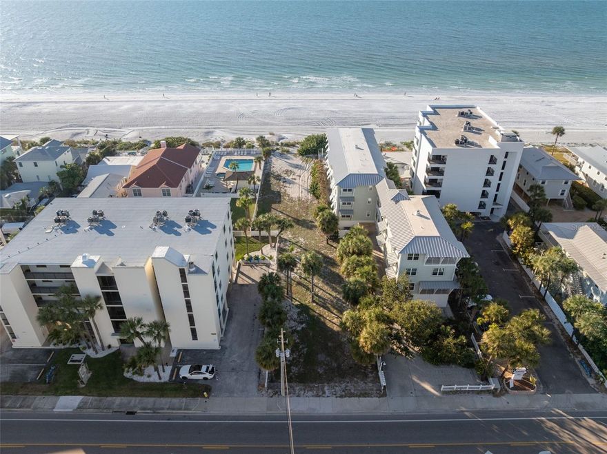 Here is your opportunity to own a piece of land with direct access to the highly sought-after beaches of Indian Rocks Beach. Whether you're looking for the perfect investment property or planning to build your own dream beach home, this location offers endless potential