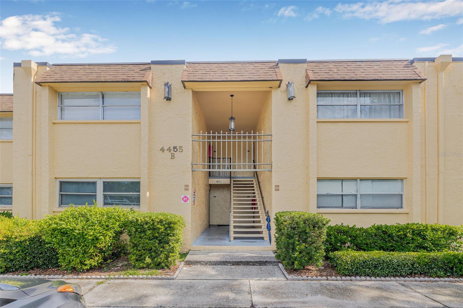 Live the Florida lifestyle in this charming 2-bedroom, 1-bath condo! Located on the 2nd floor with your own assigned parking space, this home offers a bright, open feel with tile floors throughout for easy maintenance. You’ll love being just minutes from Downtown St. Pete’s vibrant dining, shopping, and parks—and only a short drive to the Gulf's beautiful beaches! Enjoy relaxing by the sparkling community pool and take advantage of the convenient on-site laundry. Move-in ready and perfectly located—don’t miss it!