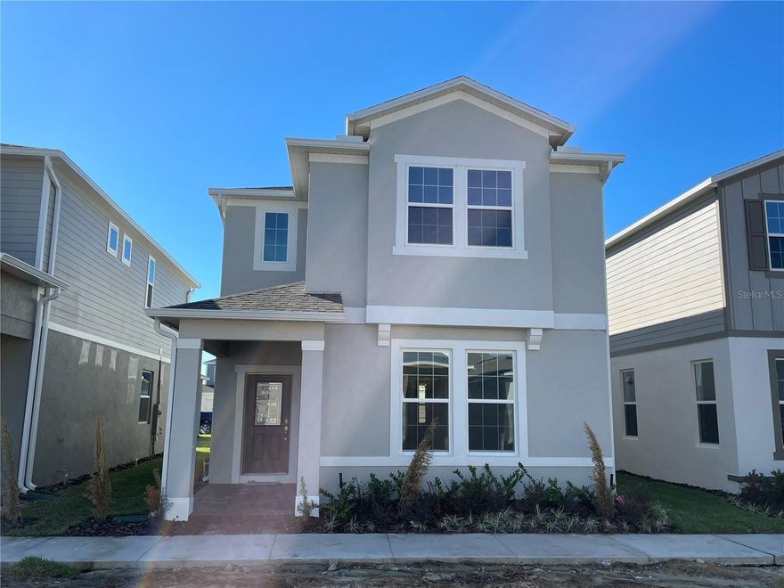 Under Construction. Welcome to this 4-bedroom, 2.5-bath home featuring 2,791 square feet, a lanai, a downstairs guest suite, an owner’s suite with 2 walk-in closets, and a 2-car garage. Step inside where a guest suite with a private a bathroom awaits—perfect for visiting friends or family! Pass the home’s staircase to face the open-concept living space, consisting of a kitchen, a family room, and a dining room near the lanai. A central loft space greets you as you walk up the stairs. Turn this space into a game room or a home office! Your owner’s suite awaits int eh back of the home where you’ll be delighted to find 2 walk-in closets and a luxurious en-suite bathroom. 2 bedrooms that share a full bath and the laundry room round out the second floor. Contact our team today to learn more about this stunning new construction home in Rivington!