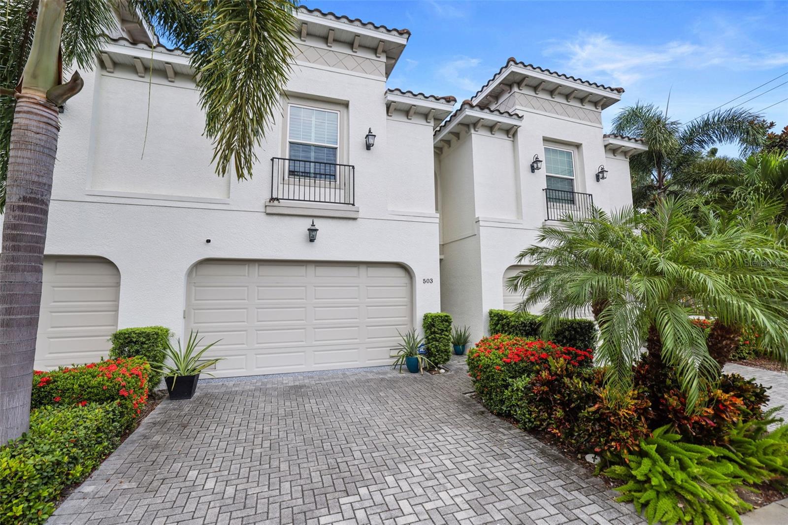 Welcome to this beautifully designed 3 bedroom, 2.5bath townhome in the heart of South Tampa! Built in 2018, this spacious 2,200+ sq ft home offers an open-concept layout with hardwood flooring throughout, high ceilings, and abundant natural light. The gourmet kitchen features stainless steel appliances, quartz countertops, and a large island perfect for entertaining. Upstairs, the generous primary suite includes a walk-in closet and spa-like bath with dual vanities and a glass-enclosed shower. Located in the sought-after West Shore Palms neighborhood, you’ll enjoy quick access to Midtown, International Plaza, Downtown Tampa, and the airport. Zoned for A-rated schools—Grady, Coleman, and Plant High—this home offers the perfect blend of comfort, style, and convenience.
