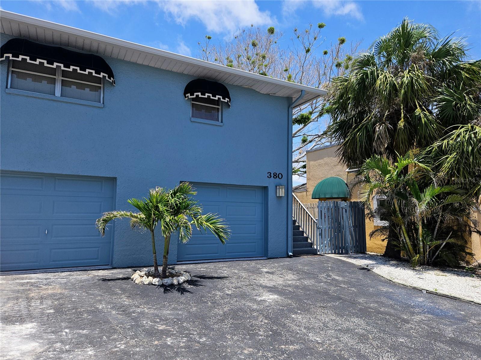MADEIRA BEACH WATERFRONT DUPLEX available for immediate Annual Lease. This spacious walk-up unit features two bedrooms and one central Bathroom with a combination tub/shower. The bright open floorplan has a Great Room that opens up into the Kitchen with appliances including refrigerator, range and microwave and plenty of cabinets. The unit has been updated with new central heat & AC and luxury vinyl flooring. Located one block from the sandy beaches of the Gulf. Walk to the Famous John’s Pass with a variety of restaurants, specialty shops, entertainment, Banking, supermarkets, pharmacy, medical. Each Unit includes one Garage Parking spot with garage opener for tenant use. Additional garage available for storage with additional $200 monthly. Rent includes water, sewer, trash and lawn care. Application fee $65 per adult, $100 Tenant processing fee.