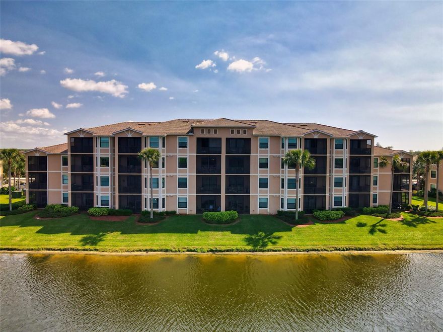Welcome home to this open, light and bright first floor unit. Imagine sipping your coffee while enjoying the spectacular view from your covered and screened lanai overlooking the pond. This is Florida LIFE. The main bedroom is a suit with a king bed, a walking closet and another closet for your essentials. The bathroom opens from the bedroom. The second bedroom has a queen bed. The living room is well equipped with a large screen tv, 2 sofas as well a pull out sofa for extra space to sleep for large family. The condo comes with a separate assigned covered parking. So many things to do in River Strand like golf, swim, play tennis or pickle ball, workout in one of the two 24/7 gyms, eat lunch or dinner in the main building restaurant and the list can go on and on. River Strand Golf and Country Club is a gated. The resort style amenities offering 27 holes of Arthur Hills designed golf, clubhouse with restaurant and grill room, tiki bar, 2 community pools and spas, 2 fitness centers, 6 satellite pools, and lighted Har-Tru tennis and pickle ball courts. Located minutes from the new Costco and I75 and some of the best beaches in the US. Siesta Key and Anna Marie Island are the US most beautiful beaches. River Strand located in Heritage Harbour Community what offers many things to do, including a lake for fishing, soccer fields, play grounds, picnic pavilion, walking and biking trails. Please come and visit our beautiful resort style community! GOLF is included. 
Available from November 1, 2025, to December 31, 2026, freshly painted and features no carpet.
High Season (December - April): $4,500/month
Low Season (May - November): $2,300/month
For rental durations of 6 months or less, additional tax applies, and payment is required in full upfront. For stays longer than 6 months, the rental requires first and last month's rent, a security deposit, and a credit application fee.
A membership transfer is required. The property is pet-friendly with owner approval and a non-refundable $300 pet fee. The rental includes golf privileges and access to all amenities, with a $100/month club food consumption obligation using your member number.