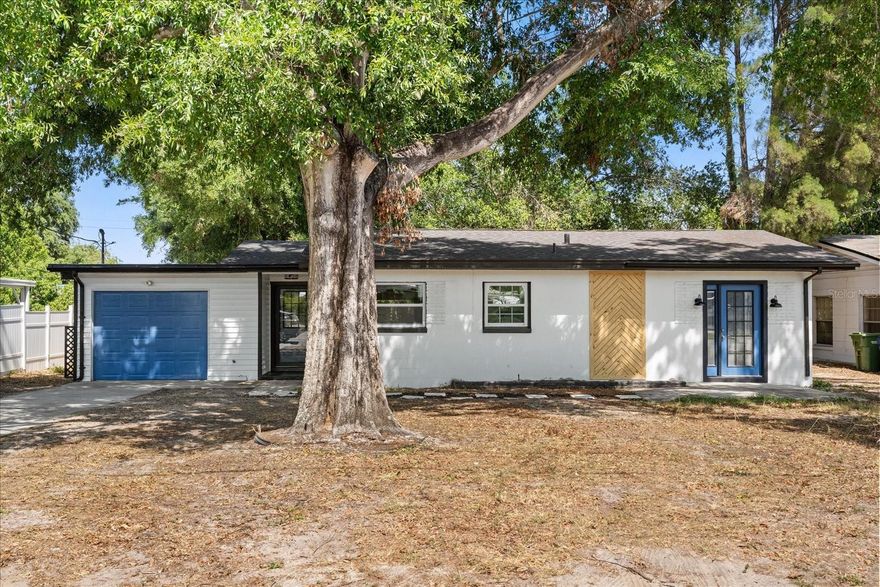 One or more photo(s) has been virtually staged. Fully Renovated Gem in the Heart of Winter Haven! Step into this farmhouse charm :  2-bedroom, 2-bathroom home, nestled on a spacious lot in the established Villa Manor neighborhood. NO HOA  This move-in-ready residence presents luxury finishes, laminate flooring throughout, a sleek new kitchen with updated cabinets, carrara white quarts countertops, and stainless steel appliances, and a freshly tiled bathroom with contemporary finishes. Fresh interior and exterior paint, and upgraded lighting fixtures. The large backyard offers plenty of space for outdoor living or future expansion. Located minutes from local schools, parks, and downtown Winter Haven’s shops and restaurants, this home is perfect for first-time buyers, downsizers, or investors seeking turnkey potential.